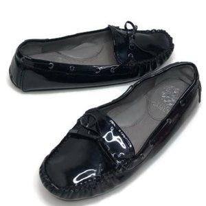 Vince Camuto Paula Black Patent Leather Flats